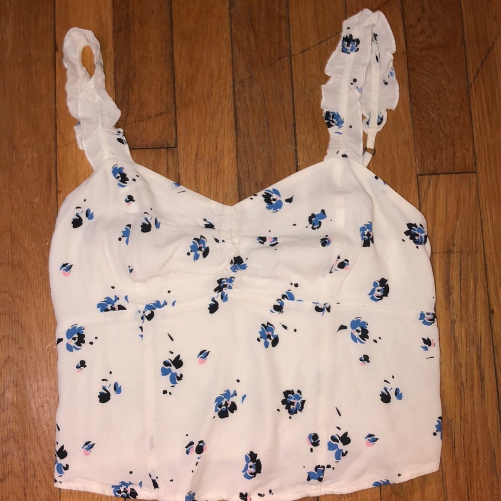 Abercrombie floral tank top